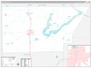 De Witt County, IL Wall Map Premium Style 2022